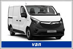 Autonoleggio mezzi commerciali: van 13,5q (Opel Vivaro)